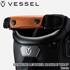 VESSEL ベゼル GENUINE LEATHER HANDLE WRAP グレー ジェニュイン