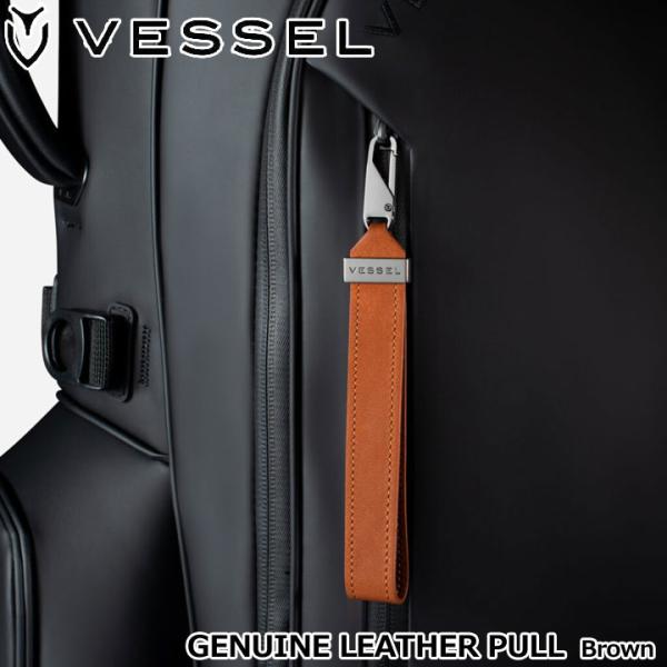 ベゼル GENUINE LEATHER PULL ブラウン  ジェニュインレザープル Brown ゴ...