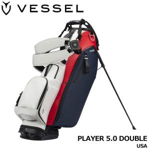 VESSEL Player 5.0 Pro Stand USA【極美品】 VESSEL ベゼル プレイヤー5.0 スタンド キャディバッグ シングル