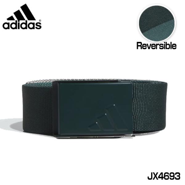 アディダス ゴルフ リバーシブル ウェビングベルト Aurora Ivy / Preloved Te...