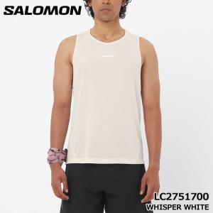 SALOMON（サロモン） ランニングタンクトップ ノースリーブ ブラック