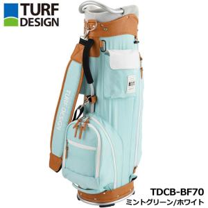 TURF DESIGN ターフデザイン 9.5型 キャディバッグ 巾着袋付き TDCB