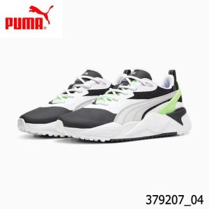 プーマゴルフ 379207-04 メンズ ゴルフ GS-X エフェクト スパイクレスシューズ ブラック-アッシュグレイ 26.5cm PUMA GOLF 2023 即納｜full-shot