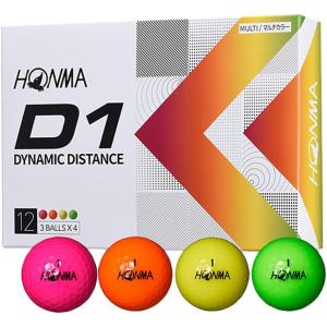 HONMA D1 ゴルフボール 10ダース HONMA GOLF（本間ゴルフ） ホンマ D1 Ball 2024 BT2401 10ダース 120球