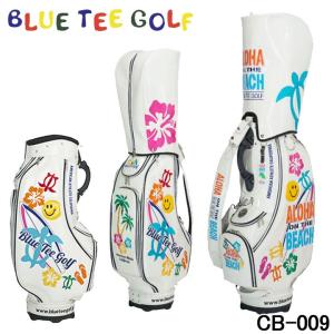 ブルーティーゴルフ CB-009 アロハオンザビーチ カート キャディバッグ 9型 4.4kg 46インチ BLUE TEE GOLF ALOHA ON THE BEACH 2019 10p｜full-shot