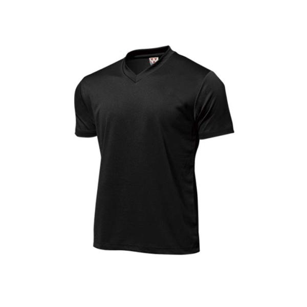 ウンドウ WUN-P390J-0034 ドライライトVネックTシャツ (0034)ブラック ジュニア