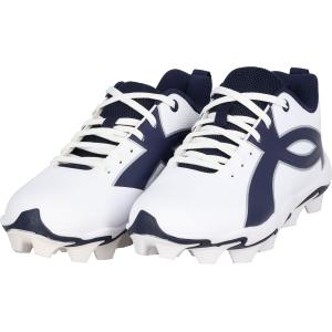 アンダーアーマー UAリードオフ アイコン ロー RM ジュニア White/Midnight Navy/Midnight Navy 6010143 UNDER ARMOUR 2026su 25p