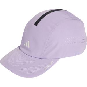 アディダス ランニング × adizero 軽量 クライマクールキャップ パウダープラム/ソーラーイ...