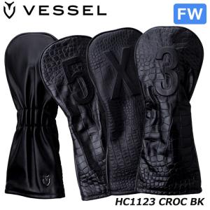 VESSEL ベゼル HC1123 レザー LUX ヘッドカバー ナンバー