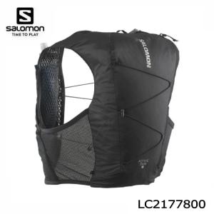 サロモン LC2177800 アクティブ スキン 【Sサイズ】 SET ユニセックス ランニングベスト フラスク2個付 8L SALOMON 15p 即納｜full-shot