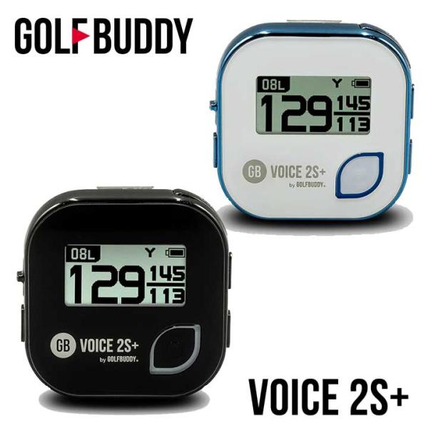 GOLFBUDDY GB VOICE2S+ GPS 距離測定器 ブラック 高低差補正 飛距離計測 ゴ...