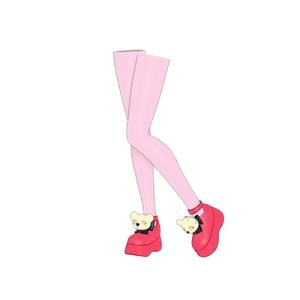 アイプリバース APR5-046 ゴシックベアレッドシューズ ★4