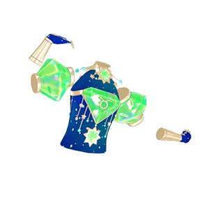 アイプリバース V1-040 おうしざエメラルドトップス ★4