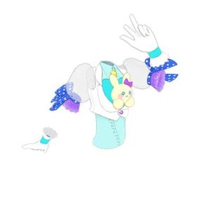 アイプリバース V1-056 キューティーラビットブルートップス ★4