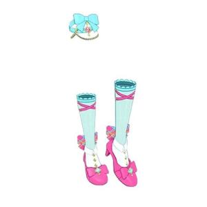 アイプリバース V1-239 プリマジチェックピンクシューズ ★3