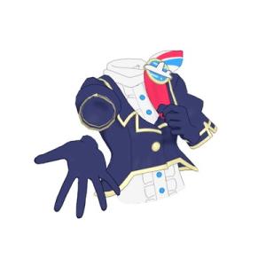 アイプリバース V5-106 レディーフライトネイビートップス ★3