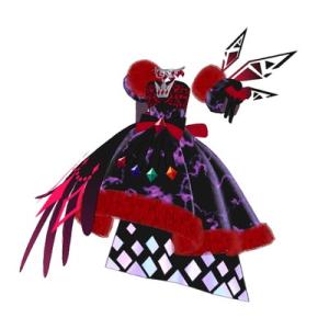 アイプリバース V6-001 ダークカルテットスターバズリウムレッドワンピ ★4