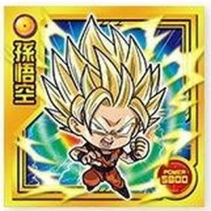 ドラゴンボールウエハース　ゴジータ　SGR w5-s2 BANDAI ドラゴンボール 超戦士シールウエハースZ W5-S2 ゴジータ
