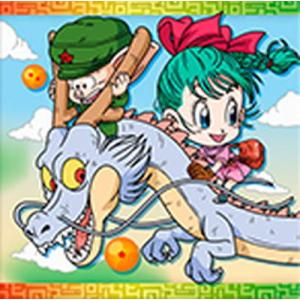 BANDAI イタジャガ ドラゴンボール vol.6 6-30 ブルマ＆亀仙人