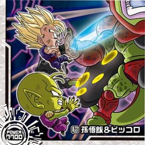 ドラゴンボール 超戦士シールウエハース超 超8-04 孫悟飯＆ピッコロ SR