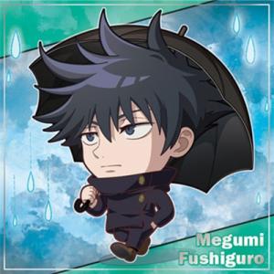 にふぉるめーしょん 呪術廻戦ディフォルメシールウエハースvol.4 呪術4-02 伏黒恵 ★1