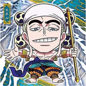 にふぉるめーしょん ワンピース大海賊シールウエハースLOG.7 SW7-28 エネル SR