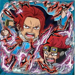 SW13-09 シャンクスVSキッド SP にふぉるめーしょん ワンピース大海賊シールウエハースLO...