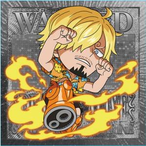 【パラレル】SW13-16 サンジ P にふぉるめーしょん ワンピース大海賊シールウエハースLOG....