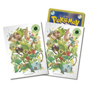 ポケモンカードゲーム デッキシールド タイプファイターズ 草