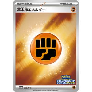 ポケモンカードゲーム PK-M-P-040 基本闘エネルギー