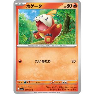 ポケモンカードゲーム PK-SV1a-078 ホゲータ AR : フルアヘッド - 通販