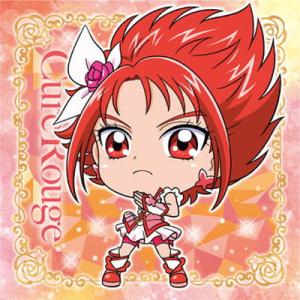 にふぉるめーしょん プリキュアオールスターズ シールウエハース2 R-02 キュアルージュ(夏木 り...