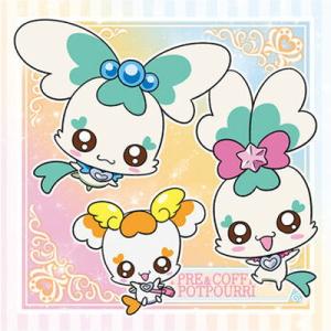 にふぉるめーしょん プリキュアオールスターズ シールウエハース2 N-23 シプレ&amp;コフレ&amp;ポプリ(...