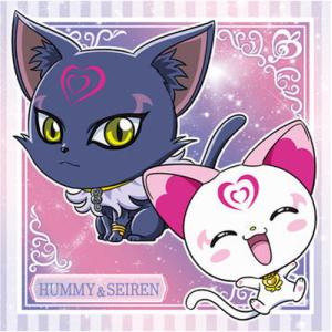 N-06 ハミィ&セイレーン(2837313) にふぉるめーしょん プリキュアオールスターズ シールウエハース3