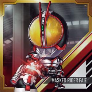 KR1-5 仮面ライダーファイズ R にふぉるめーしょん 仮面ライダーシリーズ シールウエハース