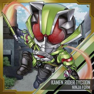 にふぉるめーしょん 仮面ライダーシリーズ シールウエハースvol.2 KR2-15 仮面ライダータイ...