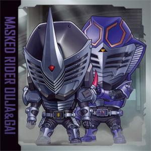 KR4-24 仮面ライダー王蛇&amp;ガイ N にふぉるめーしょん 仮面ライダーシリーズ シールウエハース...