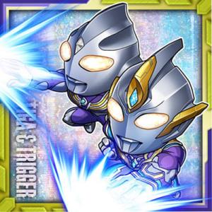 ウルトラマンシールウエハース vol.5 V-NO.06 ティガ＆トリガー (スカイタイプ) R