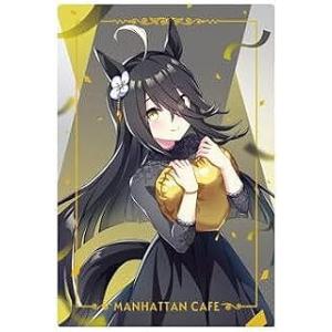 α6 ウマ娘 レザーグローブ&白背景 マンハッタンカフェ スリーブ&プレイマット α6 ウマ娘 レザーグローブ&白背景 マンハッタンカフェ スリーブ