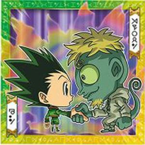 HH2-08 ゴン&amp;メレオロン N にふぉるめーしょんHUNTER×HUNTERウエハース.2