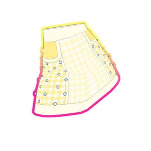 ワッチャプリマジ PM2-3-040 レトロガールカナリアボトムス R