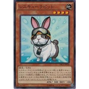 遊戯王 第9期 TRC1-JP020　レスキューラビット【スーパーレア】