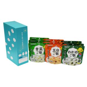 保存期間が数ヵ月短い場合があります サタケ ななこめっつ９食コンパクトセットA 4個セット 1FMR85021ZPの商品画像