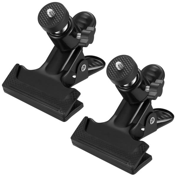 自由雲台 クリップ カメラスタンド 雲台 クリップ カメラクリップ クランプ webカメラ スタンド...