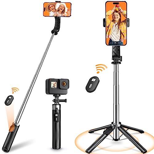 自撮り棒 業界超ミニ?四脚安定モデル スマホスタンド 安定性アップ じどり棒 iphone&amp;andr...