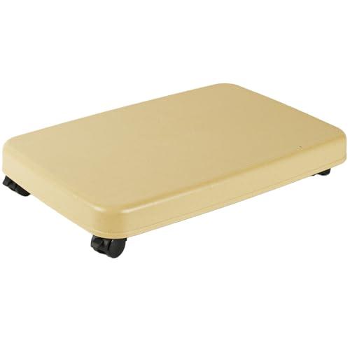 サンコープラスチック キャスター付き台車 ラクゴロ L ベージュ