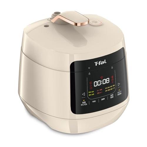 ティファール 電気圧力鍋 無水調理 3L 2?4人用 1台16役 独自の煮込み鍋 「ラクラ・クッカー...