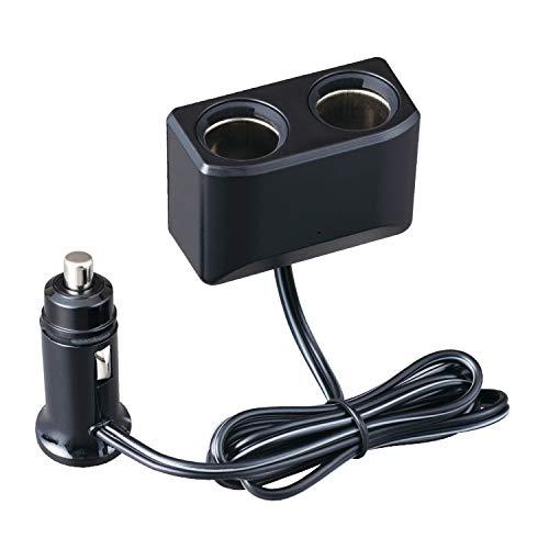 セイワ(SEIWA) 車内用品 シガーソケット増設分配器 ソケット2連 コードタイプ F315 プラ...