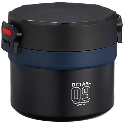 パール金属 保温ランチジャー ネイビー 900 ステンレス オクタス HB-3774
