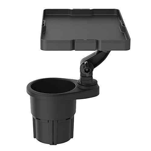 槌屋ヤック(Tsuchiya Yac) 車内用品 ドリンクイントレイ トレイ テーブル ブラック 1...